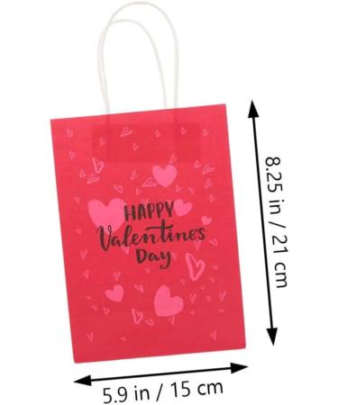 Mobestech 40 Pcs Valentine's Day Tote Love Heart Gift Pouches Love Heart Bag Love Party Favors Bag Reusable Gift Wrap Gift Wrapping Bags Valentines Goodie Bags Wrapping Paper Handheld Child 1 count (Pack of 1) As Shown 1x4pcs - Buy Online on GoSupps.com