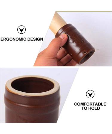 Heallily Ceramic Moxa Stick Brenner | Moxibustion Box & Portable Healing Cup for Acupuncture | International Shipping Available - Buy Online on GoSupps.com