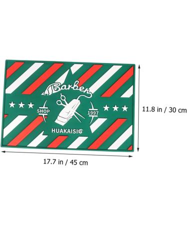 MAGICLULU Haircut Mat Barber Mat for Station Hair Rollers for Women Holder Storage Vanity Accessories for Women Salon Mats for Hair Stylist Anti- Pad Rubber Pad Modeling - Buy Online on GoSupps.com