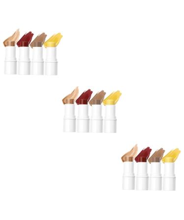Healeved 3 Sets Contour Stick Liquid Blush Cream Highlighter Creami Neopentyl Di(ethylhexanoate) Ester 1 g (Pack of 1) As Shownx3pcs