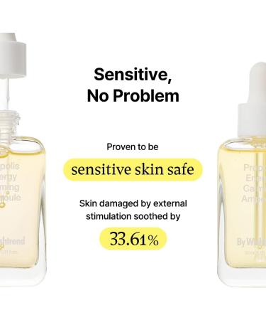 Propolis Energy Calming Ampoule 30ml - Hydrate & Soothe Sensitive Skin Fight Blemishes | By Wishtrend - Buy Online on GoSupps.com