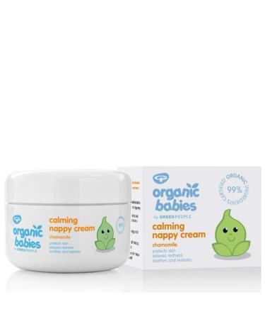 Green People Organic Babies Calming Nappy Cream 50ml | Natural & Organic Zinc Oxide Nappy Cream | Eczema-Friendly  Gentle on Sensitive Skin & Suitable from Birth | Paraben Free | Vegan  Cruelty Free