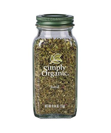Simply Organic Basil 0.54 oz (15 g)