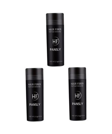 3 Pcs Waterproof Concealer Nail Concealer Concealers Hair Building Fibers Applicator Thick Hair Mx3pcs Blackx3pcs