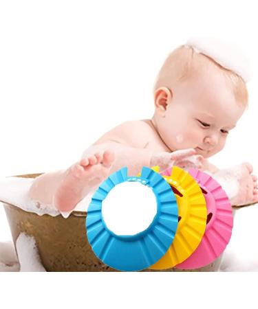 Shuiniba Baby Shower Cap Hat for Kids - Blue | Soft Wash Hair Shield | Children Bathing Cap - Buy Online on GoSupps.com