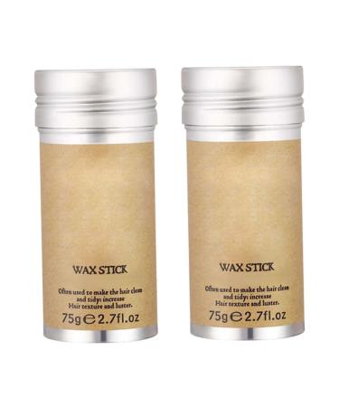 Hair Wax Stick Hair Wigs Edge Control Stick Hair Pomade Stick Broken Hair Shaping Wax 2PCS Hairdressing Tool