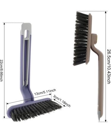 Multi-Function Rotating Crevice Cleaning Brush Hard Bristle Crevice Gap Cleaning Brushes for Household Use 360 Degree Rotating No Dead Corners Corners Cleaning Tool (1PC-A) - Buy Online on GoSupps.com