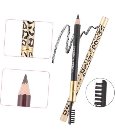 Healeved 6 Pcs Long Lasting Eyebrow Pencils Waterproof Eye Liner Pencil Grey Brow Pencil Mascara Wooden Brown 1 count (Pack of 1) Brownx3pcs - Buy Online on GoSupps.com