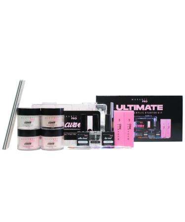 Acrylic Starter Kit For Beginners With Pink and Clear Powder High Quality Acrylic Essentials for Aspiring Professional Nail Technicians