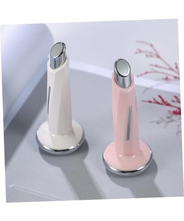 WOONEKY 1pc Face Masager Eye Facial Cleansing Brush & Magnetic Facial Facial Eye Bags Facial Roller Eyes Eye Cream White 9.8*3.9cm White - Buy Online on GoSupps.com