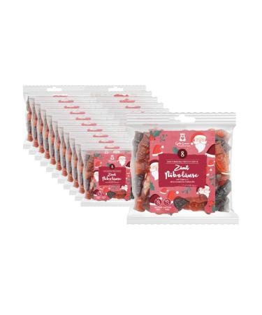 naschlabor naschlabor x Good Mood - Christmas Fruit Juice Bears - No artificial colors or flavor enhancers - Gluten and lactose free (Nicolas with cinnamon) - 23 x 150 g