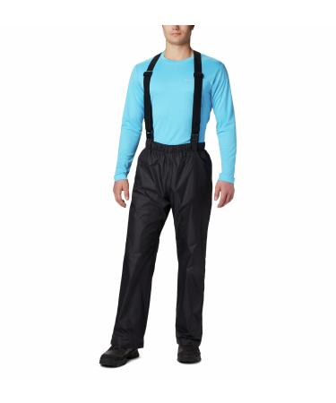 Columbia Men's PFG Storm Bib Pant Black 6X x 32 L