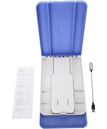 Foot Stand Adjustable Pedicure Nail Tool Foot Stand Manicure Pedicure Tool with Light - Buy Online on GoSupps.com