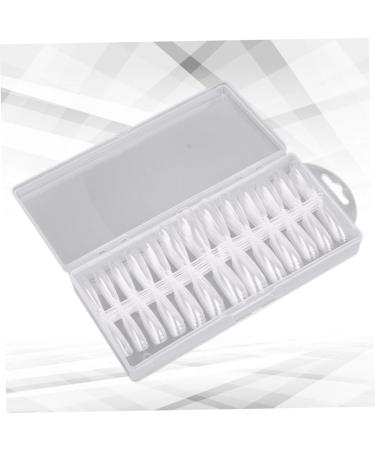 Mikinona 1 Set Transparent Nail False Nails Fake Nails Women Manicures Artificial Fingernails Nail Tips for Women - Buy Online on GoSupps.com
