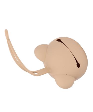 Shop Silicone Pacifier Case - Easy to Clean Dustproof & Soft for Newborns | Practical Coffee Color Design - Buy Online on GoSupps.com