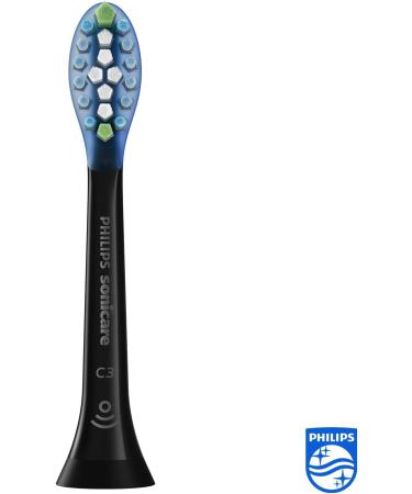 Philips Sonicare C3 Premium Plaque Defense Toothbrush Heads - 2-Pack in Black (HX9042/33) | International Shipping Available - Buy Online on GoSupps.com
