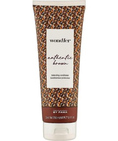  Professional By Fama Professional By Fama Wondher Authentic Brown Defending Conditioner for Brown Hair 250ml - Buy Online on GoSupps.com