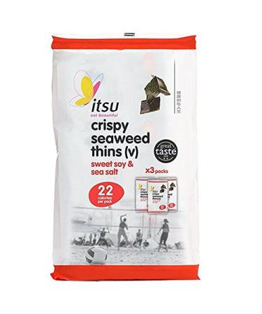 Itsu Itsu Sweet Soja & Sea Salt Fine Algae 5 g Pack of 3
