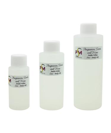 Amber White Perfume/Body Oil (7 Sizes) (1 Bottle 1/6oz Roll On (5ml)) 0.17 Fl Oz (Pack of 1)