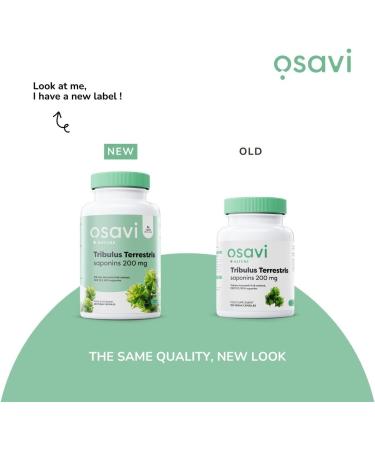 Osavi Tribulus Terrestris 200mg Saponins- 120 Vegan Capsules | Top Quality Supplement - Buy Online on GoSupps.com