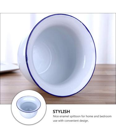 Chamber Pot Enamel Bedpan Urinal Bottle Urine Pots Potty Urinal Bucket Portable Spittoon for Kids Adults Home Camping Car Travel White - Buy Online on GoSupps.com