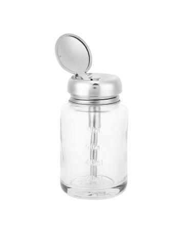 Pump Dispenser Nail Polish Remover Pump Bottle Empty Container for Makeup Remover Professional Nail Art Gel Polish Remover Dispenser Refillable Pump Bottle for Home Use or Travelling