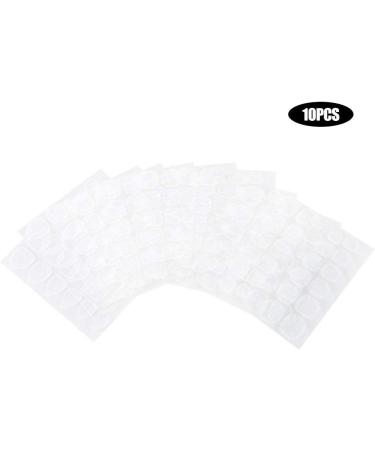 10 Sheets False Toenail Adhesive Tabs Clear Jelly Double Sided Nail Glue Sticker Waterproof Breathable Press on Nail Tips for Manicure Tools - Buy Online on GoSupps.com