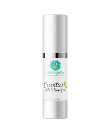Organic Skin Perfection Essential Moisturizer - Hydrate Minimize Fine Lines & Renew Elasticity | Clean Beauty 1 Oz - International Shipping Available - Buy Online on GoSupps.com