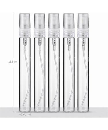 GeRRiT Portable Mini Perfume Atomizer Spray Bottle Refillable Spray Atomizer Small Fine Mist Travel Empty Bottle Refill Container for Cleaning Gardening Plants and Outdoor 10ml - Buy Online on GoSupps.com