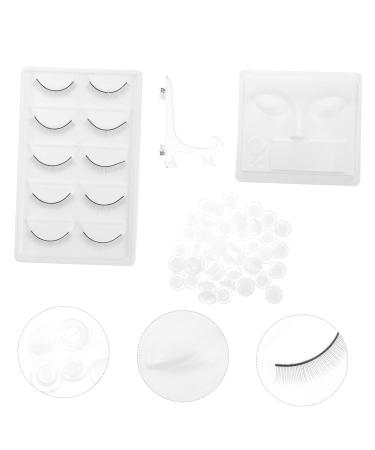 1 Set Eyelash Extension Practice Tray - Eyelash Grafting Head Art & Beauty Supplies for Salons | International Shipping Available - Buy Online on GoSupps.com