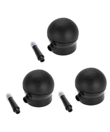 FOMIYES 3 Pcs Hairdressing Tools Airbrush Powder Spray Applicator Hair Building Sprayer Nozzle Fiber Powder