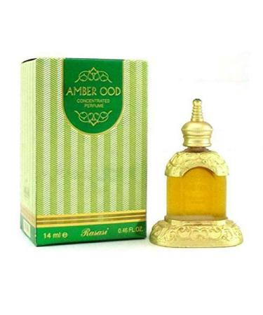 RASASI Amber Ood Concentrated Perfume 0.46 Ounce (Unisex) Amber Ood 0.48 Fl Oz (Pack of 1) - Buy Online on GoSupps.com