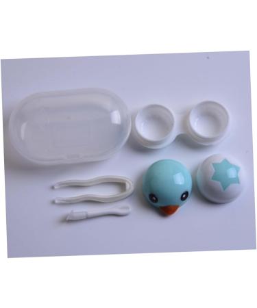 Homsfou Contact Lens Container - 4-Piece Care Box for Lens Holders & Contact Lenses - Buy Online on GoSupps.com