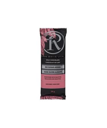 Ross Chocolate Milk Chocolate Sweetened with Maltitol 34g (Pack of 12 bars)