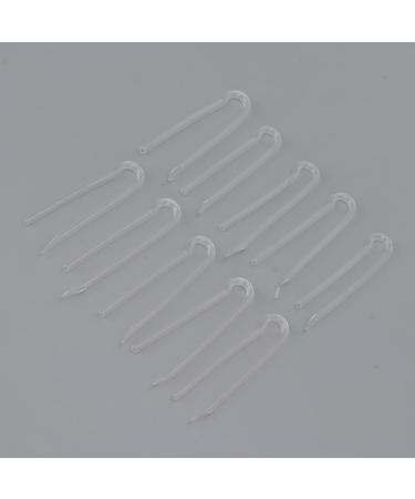 10pcs R-Type Hearing Aid Tubes Flexible Eardrum Bend Sound Guide Tube Flexible Flexible PVBTE Ear Mould Hearing Aid Tube Replacement (3.1 * 2.0mm) 3.1*2.0mm - Buy Online on GoSupps.com