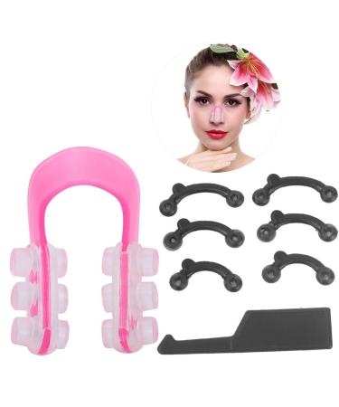 Nose Up Invisible Nose Shaper Shaping Lifting Straightening Clip Bridge Beauty Enhancer Nose Slimming Device Straightener Corrector High Up Tool for Men and Women () Pink