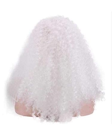 BGHJUE Long Yellow Blonde Afro Kinky Curly Wig for Women - 50cm - Stylish & Comfortable International Shipping - Buy Online on GoSupps.com