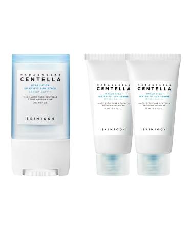 SKIN1004 Hyalu Cica Sunsational Kit | Madagascar Centella Sun Stick & Serum Set | Best Korean Skincare Gift - Buy Online on GoSupps.com