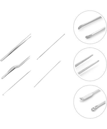 Healifty 10pcs Cleansing Spoon Portable Wax Removal Tools Kit - Ear Cleaner Picks Care, Steel Pick for Digging, Wax Remover Scoop - 14x0.5cmx2pcs - Buy Online on GoSupps.com