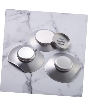 FONDOTIN 1pc Box Soap Storage Holder Bath Soap Holder Soap Storage Container Drain Sponge Holder for Kitchen Metal Soap Holder Soap Coaster Soap Drain Dish Soap Container Soap Dish Simple - Buy Online on GoSupps.com