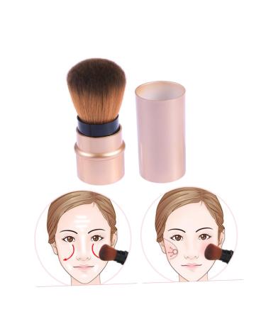 Angoily Blush Brush Powder Brush Professional Makeup Brush Cosmetics Brush Major Travel Key Chain