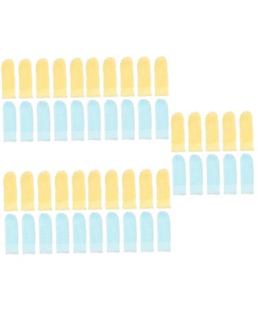 INOOMP 50 Pcs dog finger toothbrush dog toothbrush and toothpaste cat toothbrush and toothpaste 1 count (Pack of 1) As Shownx5pcs