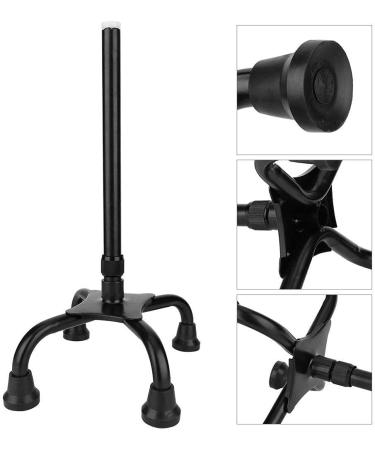 Walking Stick Elderly Crutches Accessories Anti Slip Feet Covered Four Legged for Crutch Walking Staff Cane Support Brace Stick Quad Mobility Safehappy - Buy Online on GoSupps.com