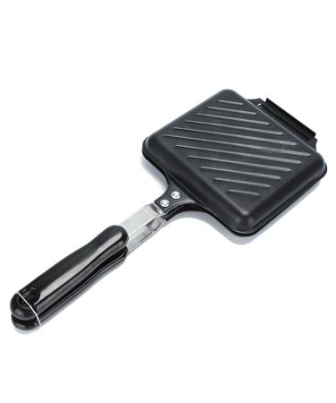 Aliaga Frying Pan Toast Flip Grill Sandwich Fine Iron Cheesecake Grilled Fast Heating Kitchen Utensils Detachable Nonstick