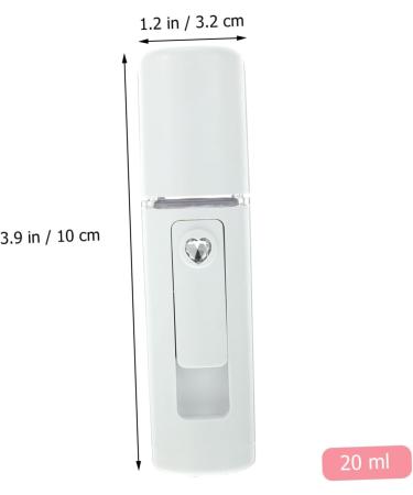 ASAKKURA Rechargeable Nano Spray Bottle Handheld Facial Mist Sprayer Capacity for Easy Use and Portable Design for Skincare and Refreshing Anytime - Buy Online on GoSupps.com