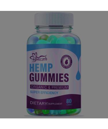 Organic Gummies Made with Pure Oil Gummy Advanced Extra Strength Gluten- Free for Adults 1-Pack(Pistachio)