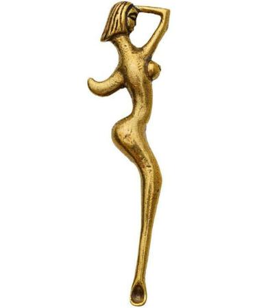 3Pcs Brass Beauty Ear Pick Spoon 3 in 1 Ear Pick Earwax Removal Kit Creative Retro Pure Copper Brass Ear Wax Removal Tool Earpick Keychain Pendant Accessories of Nude Female - Buy Online on GoSupps.com