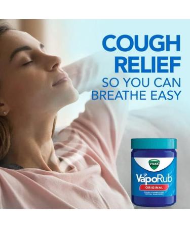 Vicks VapoRub Topical Ointment Chest Rub 3.52 Oz - Pack of 2 - Buy Online on GoSupps.com