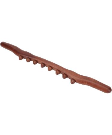 Premium Wood Gua Sha Massage Tools | Handcrafted Wooden Scratch Rod & 8 Pearl Body Massager - Buy Online on GoSupps.com