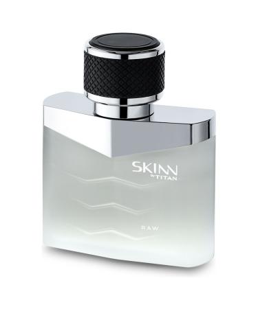 Sk'inn By T'itan Raw Long Lasting Edp For Men - 50 Ml | Perfume For Men | Liquid Wood Scent Eau De Parfum For Men | Men's Cologne | For Daily Use | Premium Fragrance | Grooming Essentials - Buy Online on GoSupps.com